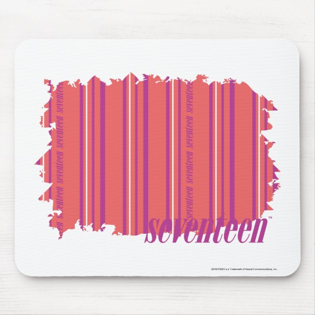 Thin Stripes Pink 2 Mouse Pad (Front)