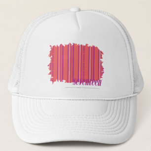 Thin Stripes Pink 2 Trucker Hat