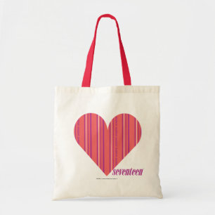 Thin Stripes Pink 3 Tote Bag