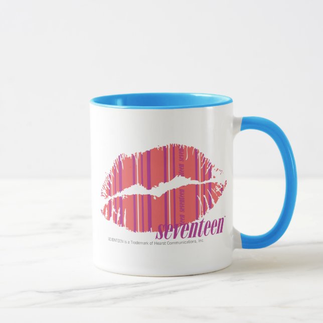 Thin Stripes Pink Mug (Right)