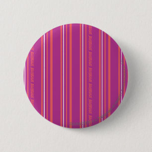 Thin Stripes Purple 2 Inch Round Button