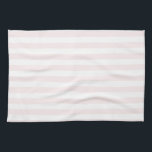 Thin Stripes - White and Pale Pink Kitchen Towel<br><div class="desc">Stripes are real classics! They are one of the eternal patterns you can use for any kind of product. These pale pink and white stripes are just one of the many options available in my collection of stripes in various colour combinations and stripe patterns. If you want to get a...</div>