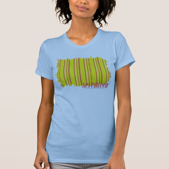 Thin Stripes Yellow 2 T-Shirt (Front)