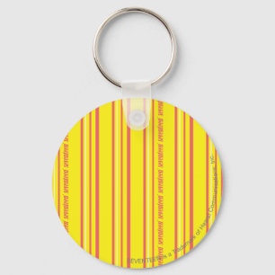 Thin Stripes Yellow Keychain