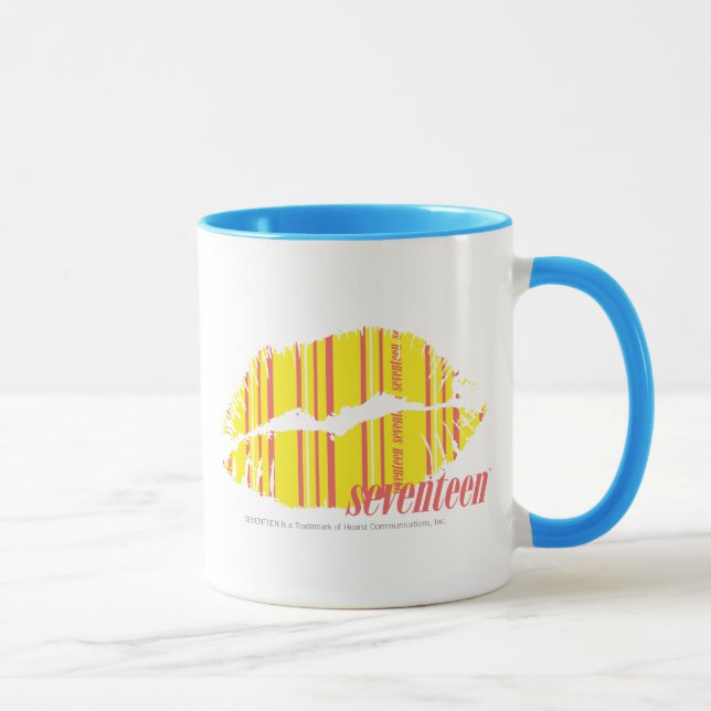 Thin Stripes Yellow Mug (Right)