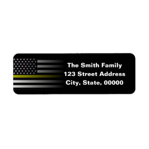 Thin Yellow Line Dispatcher Flag