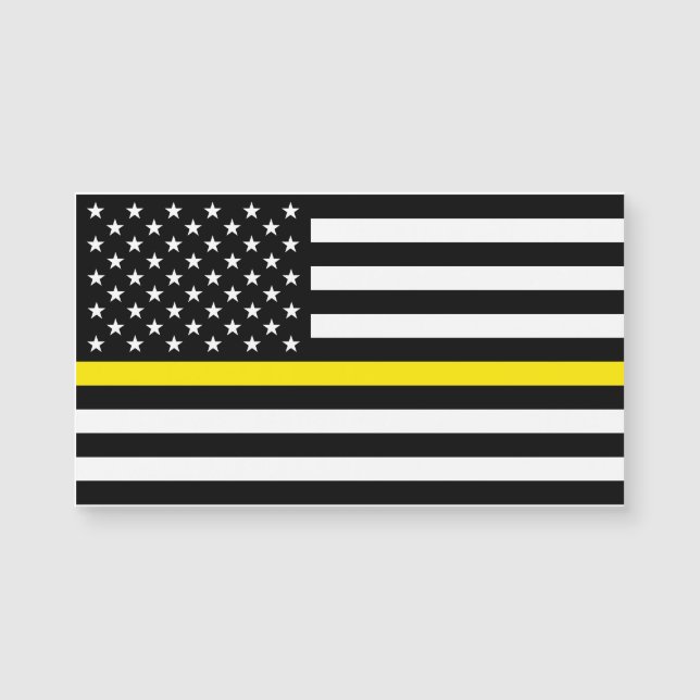 Thin Yellow Line Dispatchers Flag (Front)