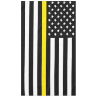 Thin Yellow Line Dispatchers Flag