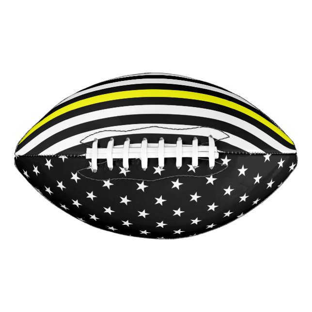 Thin Yellow Line Flag Football (Front)
