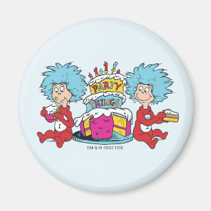 Thing 1 Thing 2 Party Things Magnet