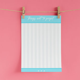 Thing Not To Forget Post-it® Notes