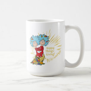 Thing One Thing Two Happy Things-Giving! Coffee Mug