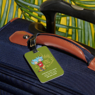 Thing One Thing Two Happy Things-Giving! Luggage Tag