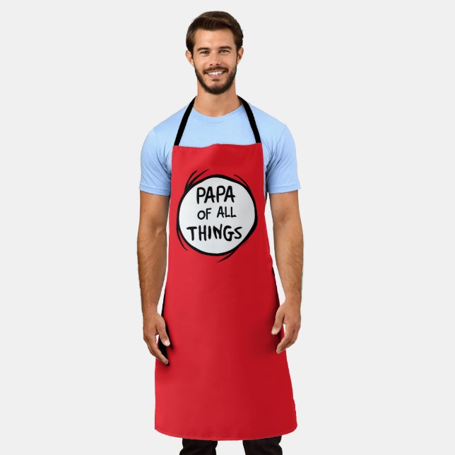 Thing One Thing Two - Papa of all Things Apron (Worn)