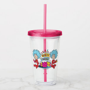 Thing One Thing Two Party Things Acrylic Tumbler