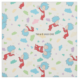 Thing One Thing Two Sweet Things Pattern Fabric