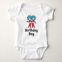 Thing One Thing Two Twins Birthday | Birthday Boy