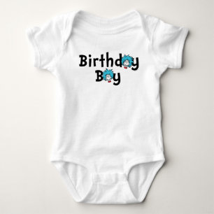 Thing One Thing Two Twins Birthday   Birthday Boy Baby Bodysuit