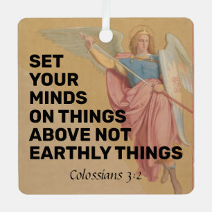 Things Above Metal Ornament