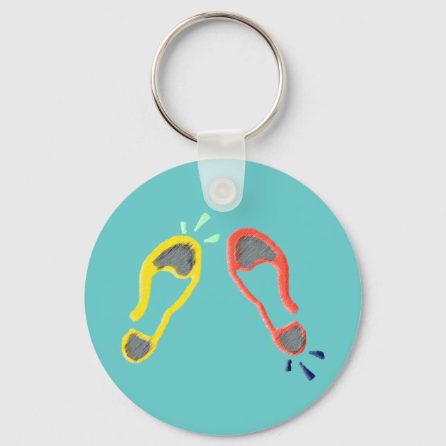 Things Are Looking Up Keychain (Front)