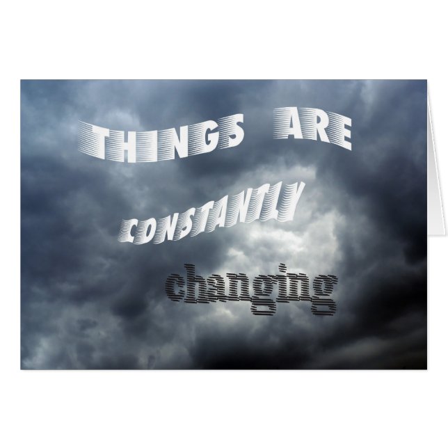 Things Change (Front Horizontal)