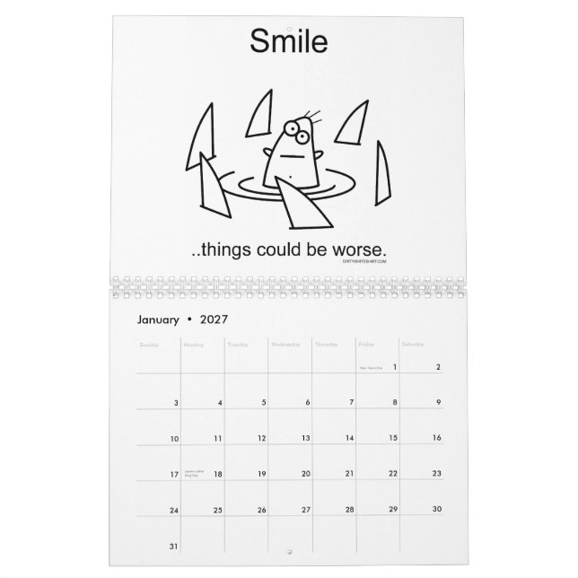 Things could be worse.. 2010 Calendar (Jan 2027)