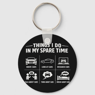 Things do in spare time mechanic garage carThings Keychain