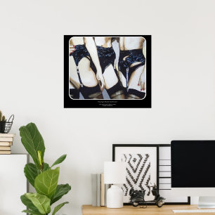 'Things Happen' Painting on a  Poster