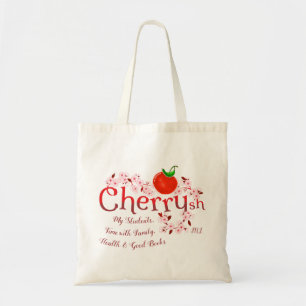 Things I Cherrysh   Cherry Pun Tote Bag