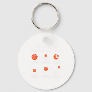 Things I Do In My Spare Time Funny Basketball Love Keychain