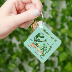 Things I Do In My Spare Time - Gardener, Gardening Keychain