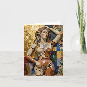 Things Keep Falling Apart – A Fragmented Portrait Thank You Card