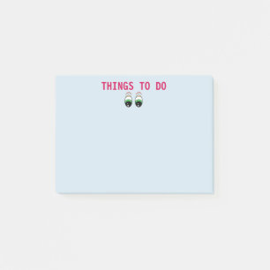 Things To Do Post-it Notes