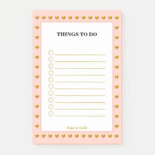 Things To Do Post-it Notes