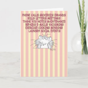 THINGS TO IGNORE CARD