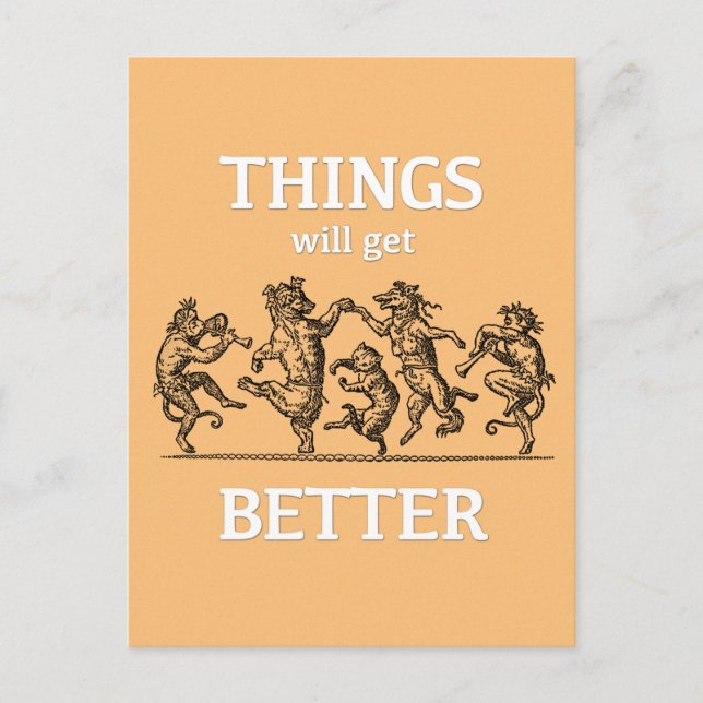 Things will get better… Pandemic Postcard (Front)