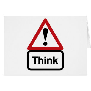 Think (1), Traffic Sign, UK