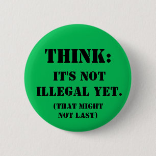 Think 2 Inch Round Button