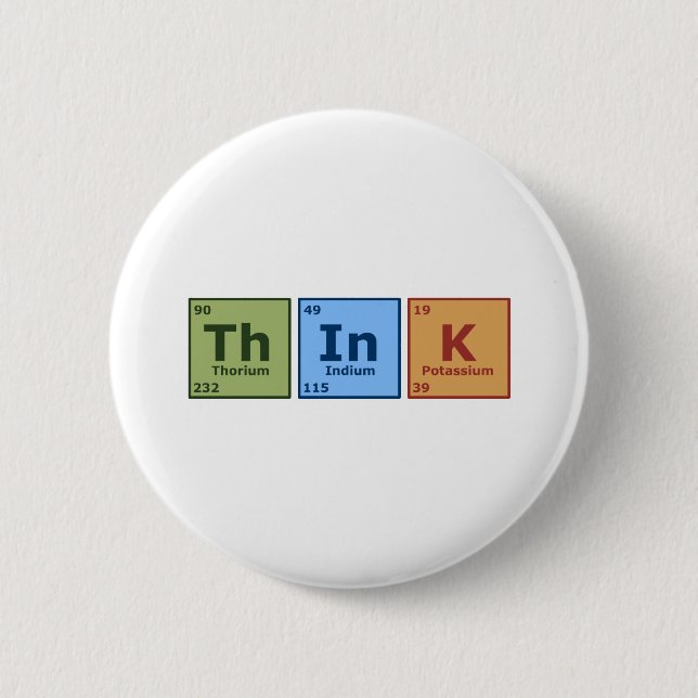 Think 2 Inch Round Button (Front)