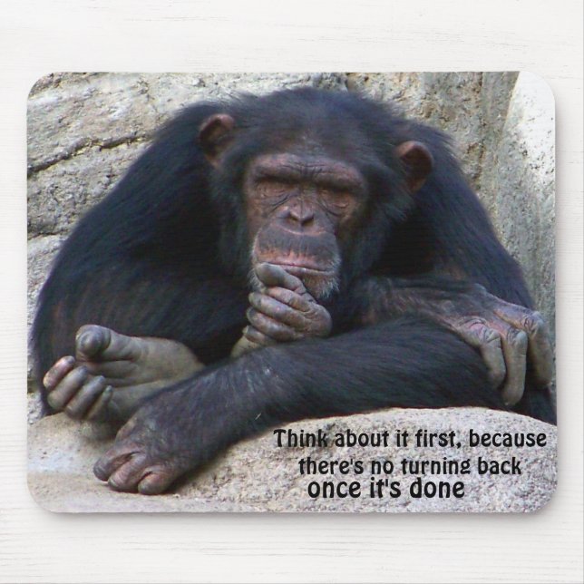 Think about it!_ Mousepad (Front)