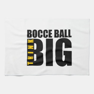 THINK BIG BOCCE-BALL SPORTS DESIGNS KITCHEN TOWEL