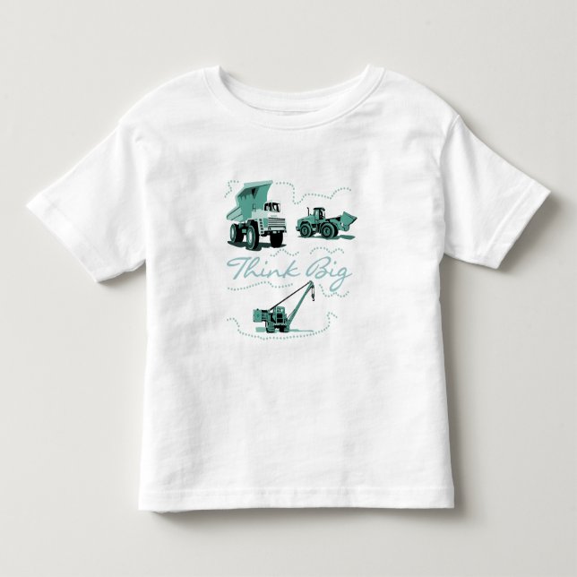 Think Big Construction Tshirts and Gifts (Front)