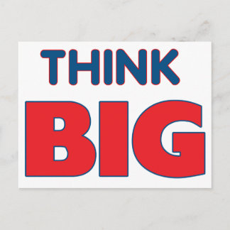 Think Big Postcard
