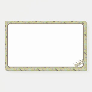 Think Bold Brainstorming Olive Green Post-it Notes