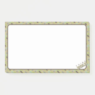 Think Bold Brainstorming Olive Green  Post-it Notes