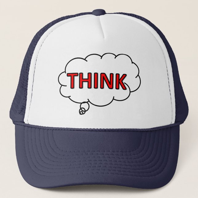 "Think" cap logo (Front)