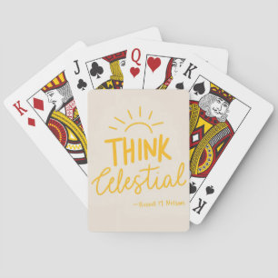 Think Celestial Playing Cards