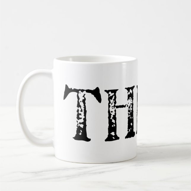 Think. Coffee Mug (Left)