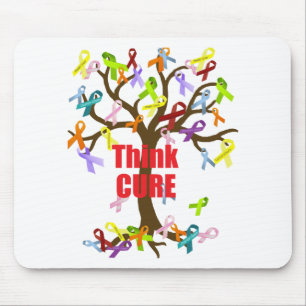 Think CURE (2).png Mouse Pad
