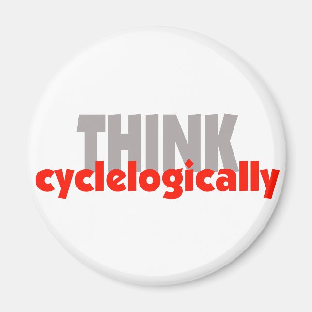 THINK cyclelogically! Magnet (Front)